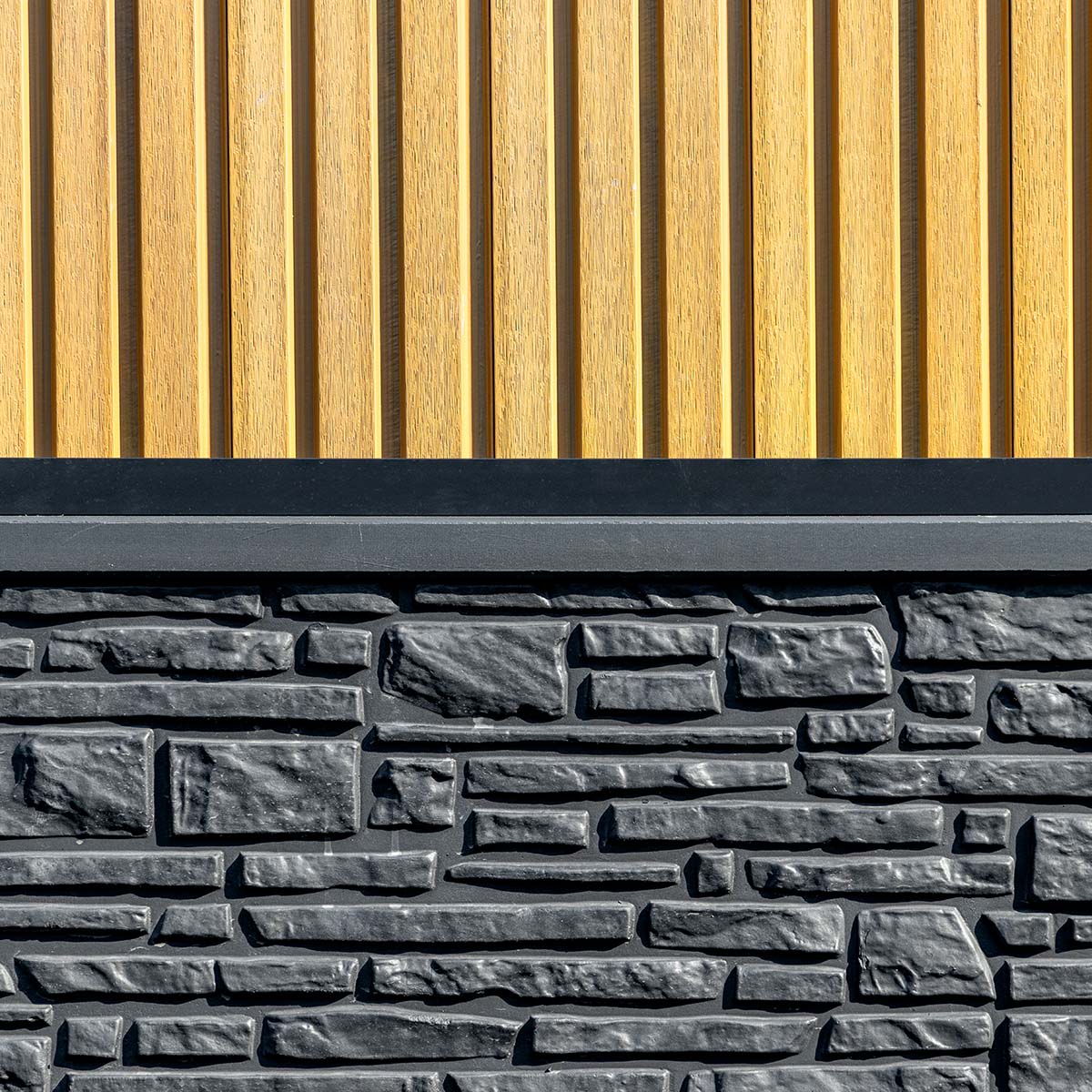 Luxe composiet betonschutting