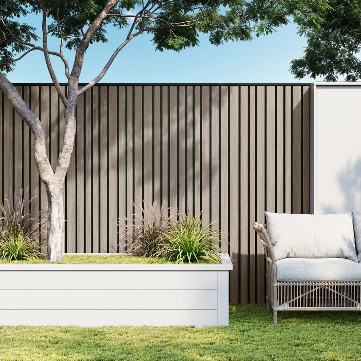 Premium Aluwalls Grey Oak
